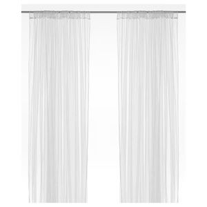 Ikea LILL sheer curtains
